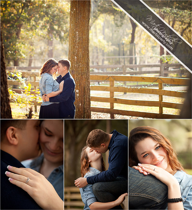 Engagement Session at a North Lakeland ranch