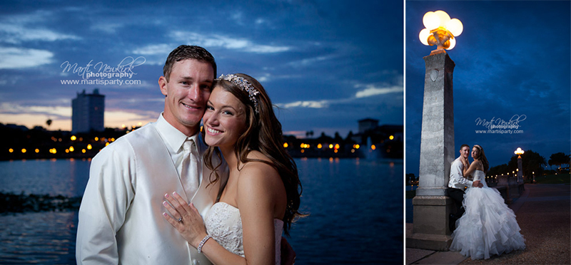 Kathleen Baptist Wedding and Reception at the Lake Mirror Center