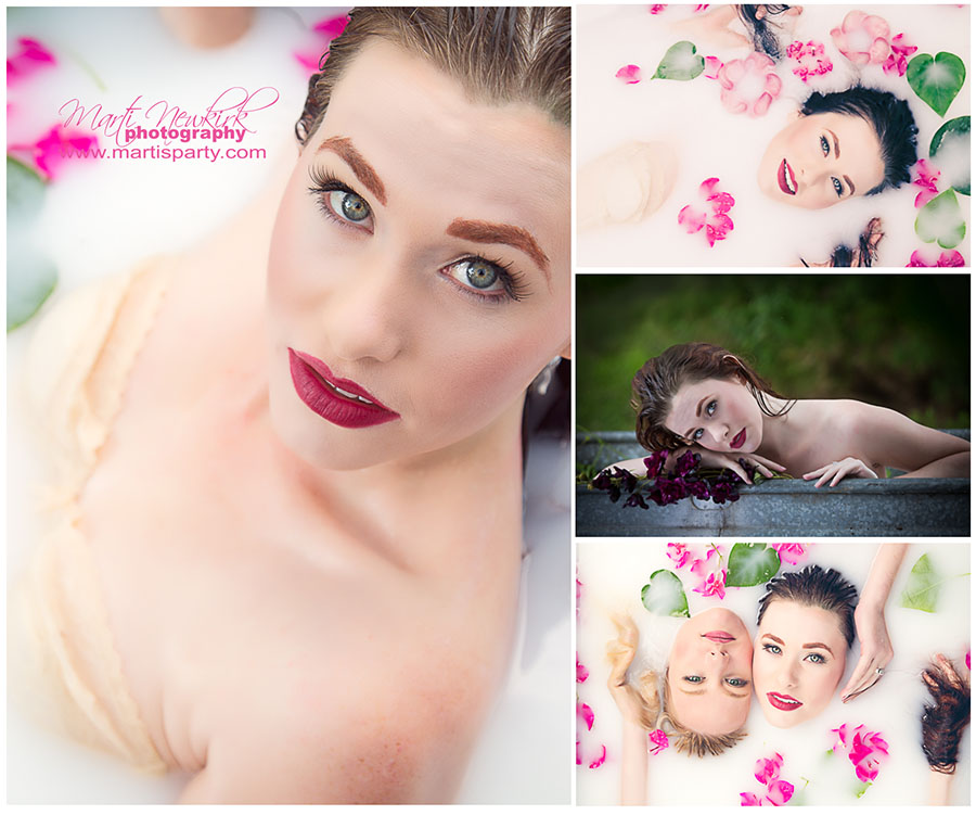 Milk Bath Photo Session