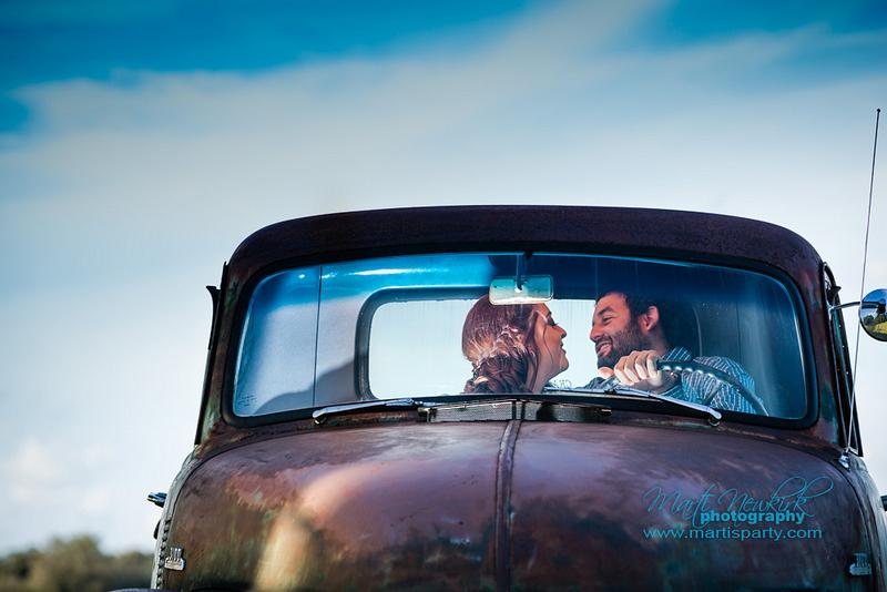 Country Engagement Photos in the Pasture