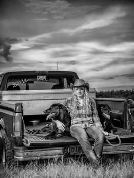 Senior Photography with dogs
