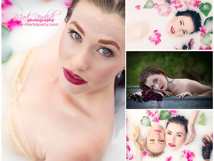 Milk Bath Photo Session