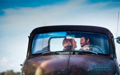 Country Couple Photos in the Pasture